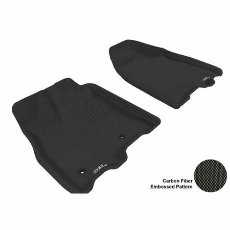 3D MAXPIDER TOYOTA SIENNA 2011-2012 KAGU BLACK R1 Floor Mat L1TY05611509